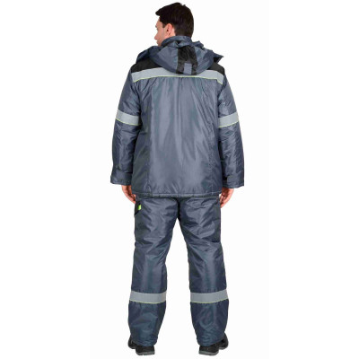 Костюм «Ховард СИРИУС» мужской утепленный темно-серый с п/к Костюм «Ховард СИРИУС» мужской утепленный темно-серый с п/к