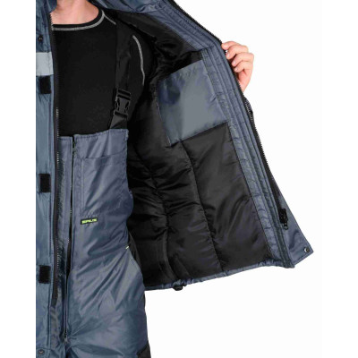 Костюм «Ховард СИРИУС» мужской утепленный темно-серый с п/к Костюм «Ховард СИРИУС» мужской утепленный темно-серый с п/к