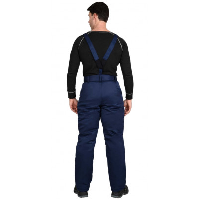 Брюки мужские утепленные синие Брюки мужские утепленные синие