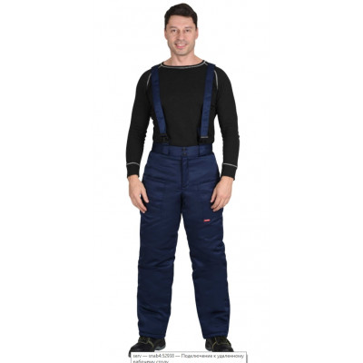 Брюки мужские утепленные синие Брюки мужские утепленные синие