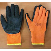 Перчатки утепл. ЗИМА акрил лайт с начесом, оранж