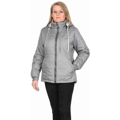 Куртка «Прага-ЛЮКС СИРИУС» женская демисезонная светло-серая