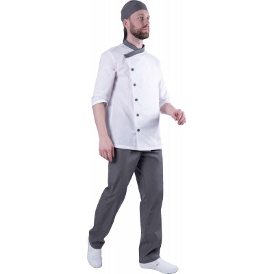 Костюм «Бистро» мужской белый Костюм «Бистро» мужской белый