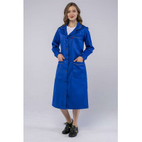 Халат «Итр» женский васильковый