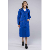 Халат «Итр» женский васильковый