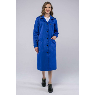 Халат «Итр» женский васильковый Халат «Итр» женский васильковый