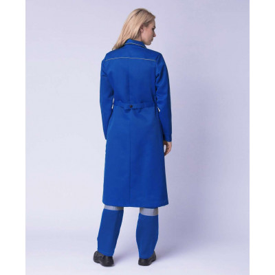 Халат «Итр» женский васильковый Халат «Итр» женский васильковый