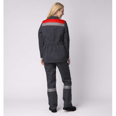 Костюм «Весна» с брюками женский серый Костюм «Весна» с брюками женский серый