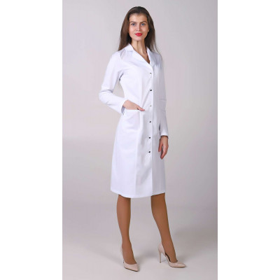 Халат «Элегант» женский белый Халат «Элегант» женский белый