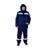 Костюм «Буран» мужской утепленный темно-синий с п/к Костюм «Буран» мужской утепленный темно-синий с п/к
