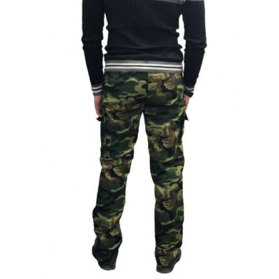 Брюки «Полевые на молнии» мужские КМФ зеленый Брюки «Полевые на молнии» мужские КМФ зеленый