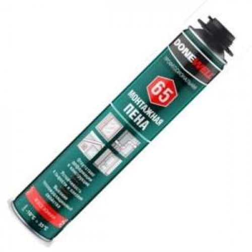 Пена монт. проф. всесезон. 850мл // KUDO DONEWELL 65 PRO