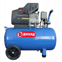 Компрессор масляный ДИОЛД 50л // КМП-1600/50