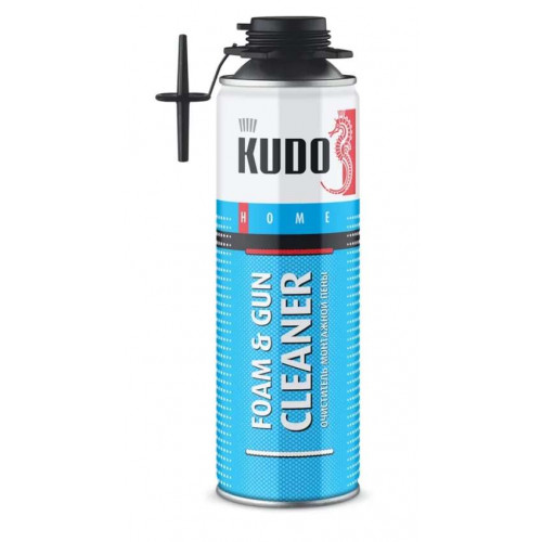 Очиститель монтаж. пены 650мл // KUDO HOME FOAMGUN