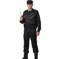 Костюм «Вымпел СИРИУС» с брюками мужской черный