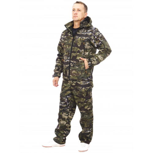 Костюм «Вальд» мужской демисезонный КМФ зеленый