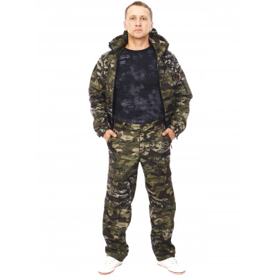 Костюм «Вальд» мужской демисезонный КМФ зеленый Костюм «Вальд» мужской демисезонный КМФ зеленый