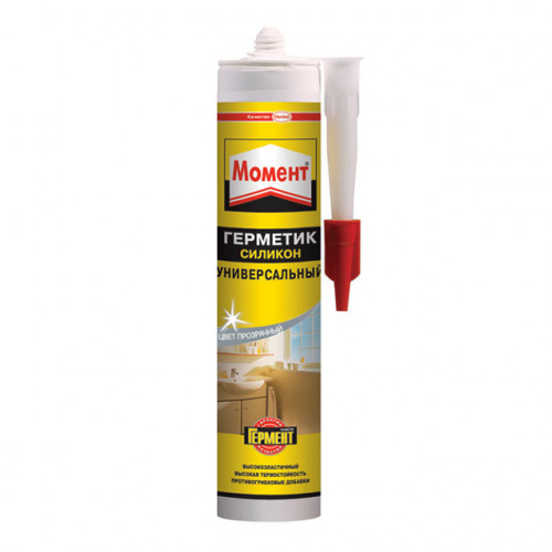 Герметик МОМЕНТ универсальный 280мл, прозр.