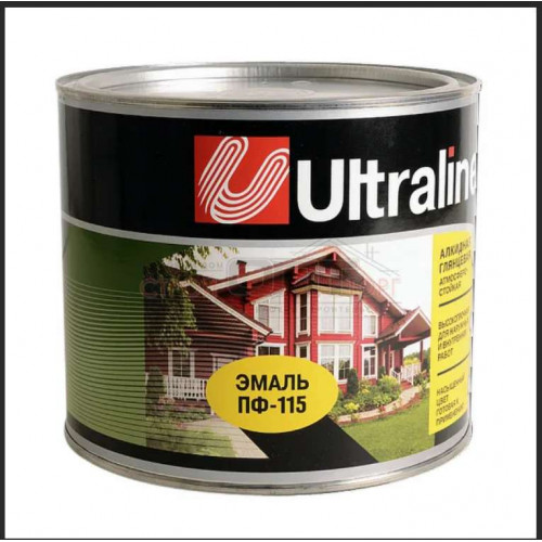 Краска Ultra Lines ПФ-115 д/внут.и нар. раб. 1,8кг бирюза