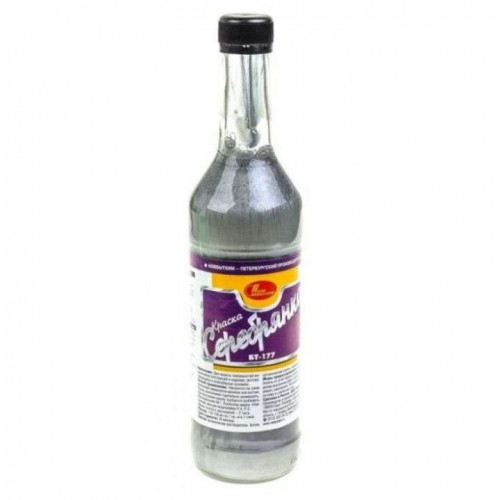 Краска ВД БТ-177 0,5л серебр.