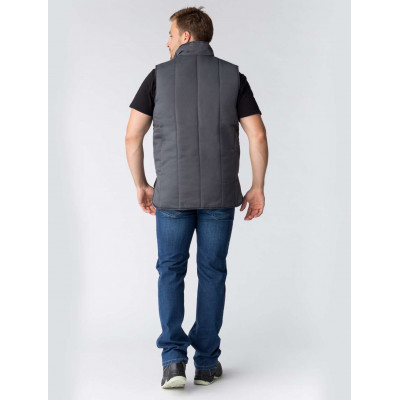 Жилет утепл. «Универсальный» темно-серый Жилет утепл. «Универсальный» темно-серый