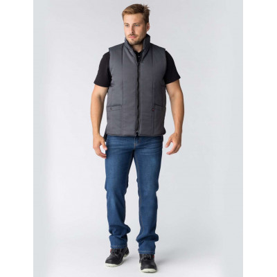 Жилет утепл. «Универсальный» темно-серый Жилет утепл. «Универсальный» темно-серый