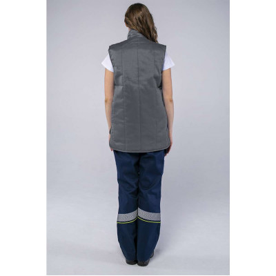 Жилет утепл. «Универсальный» темно-серый Жилет утепл. «Универсальный» темно-серый