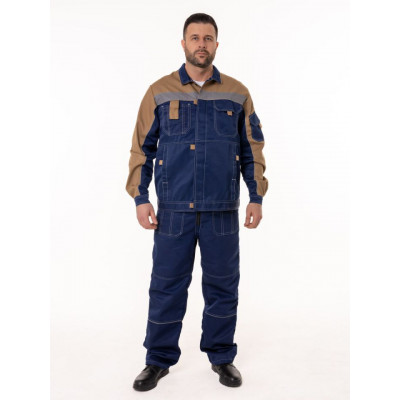 Костюм «Рольф» с п/к мужской темно-синий Костюм «Рольф» с п/к мужской темно-синий