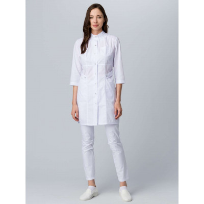 Халат «Симпл-001» женский белый Халат «Симпл-001» женский белый