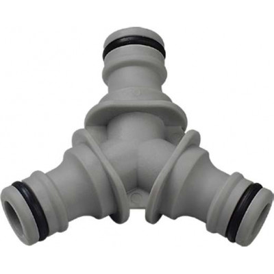 Адаптер д/сад.шланга пласт., штуцер - штуцер - штуц Адаптер д/сад.шланга пласт., штуцер - штуцер - штуц