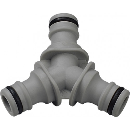 Адаптер д/сад.шланга пласт., штуцер - штуцер - штуц