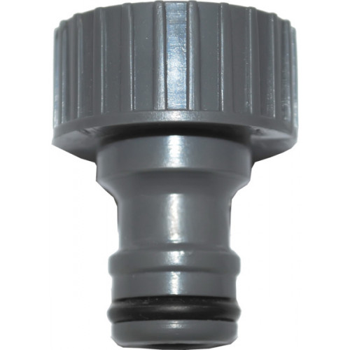 Адаптер д/сад.шланга пласт., штуцер - внутр. 3/4