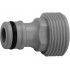 Адаптер д/сад.шланга пласт., штуцер - внеш. 3/4 Адаптер д/сад.шланга пласт., штуцер - внеш. 3/4