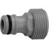 Адаптер д/сад.шланга пласт., штуцер - внеш. 3/4 Адаптер д/сад.шланга пласт., штуцер - внеш. 3/4