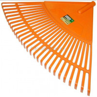 Грабли пласт. веер. пластинчатые 26 зуб., 580*340, б/чер