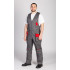 Полукомбинезон «Турбо-К-2» мужской серый красный Полукомбинезон «Турбо-К-2» мужской серый красный