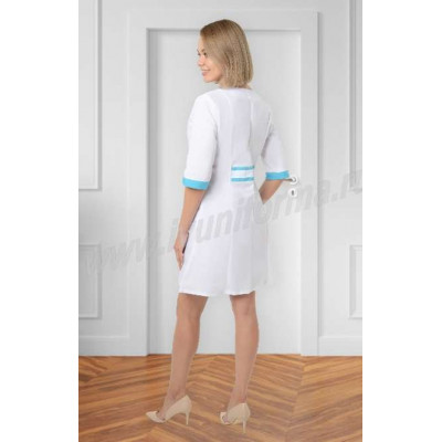 Халат «Илона» женский белый Халат «Илона» женский белый