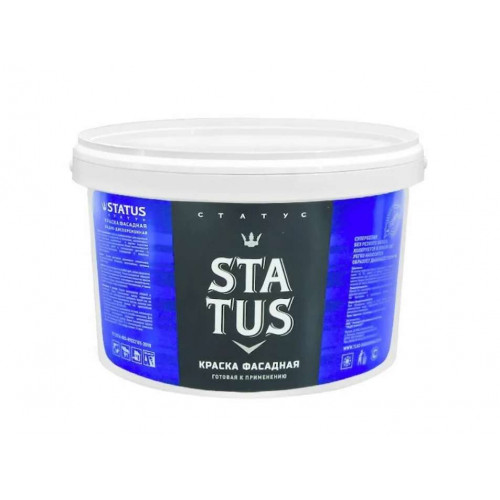 Краска ВД STATUS фасадн. 5кг.