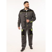 Костюм «Фаворит» с п/к мужской серый