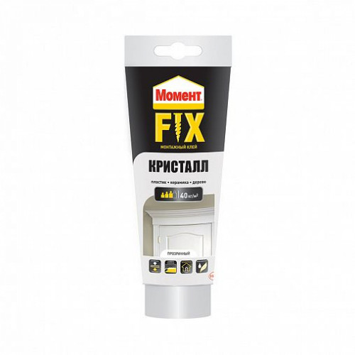 Жидкие гвозди МОМЕНТ FIX Кристалл 185г в тубе