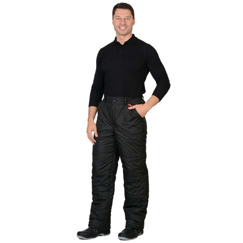 Брюки «Европа СИРИУС» мужские утепленные черные