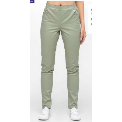 Брюки «Сандра» женские летние оливковые Брюки «Сандра» женские летние оливковые