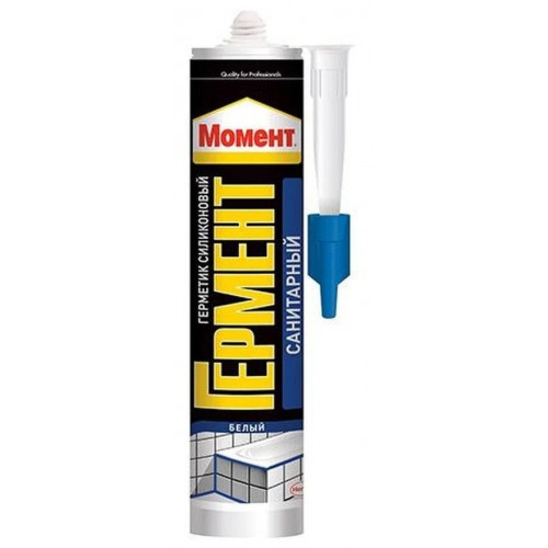 Герметик МОМЕНТ санитарный 280мл, белый