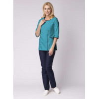 Костюм «Вояж» с брюками женский бирюзовый