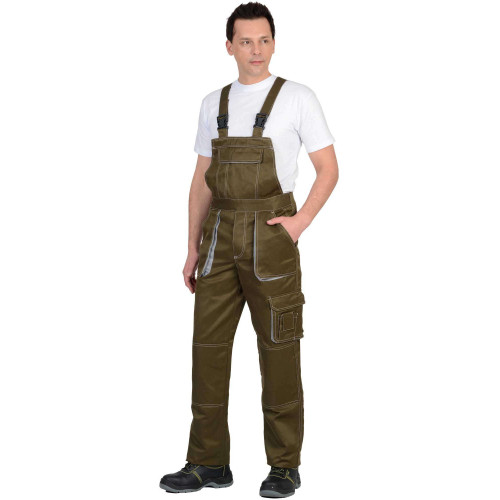 Полукомбинезон «Crown СИРИУС» мужской хаки светло-серый