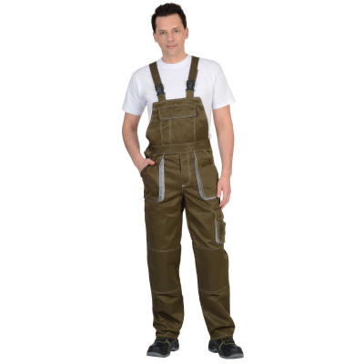 Полукомбинезон «Crown СИРИУС» мужской хаки светло-серый Полукомбинезон «Crown СИРИУС» мужской хаки светло-серый