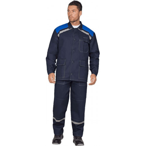 Костюм «Монтаж» с брюками мужской темно-синий