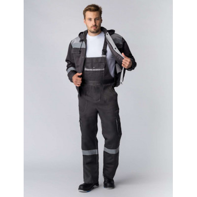 Костюм «Титан с СОП» с п/к мужской темно-серый Костюм «Титан с СОП» с п/к мужской темно-серый