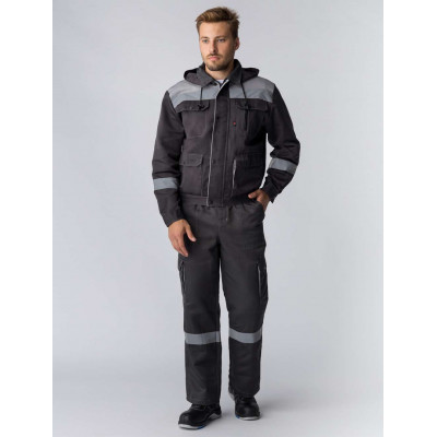 Костюм «Титан с СОП» с п/к мужской темно-серый Костюм «Титан с СОП» с п/к мужской темно-серый