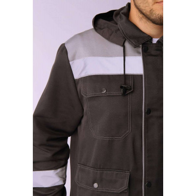 Костюм «Титан с СОП» с п/к мужской темно-серый Костюм «Титан с СОП» с п/к мужской темно-серый